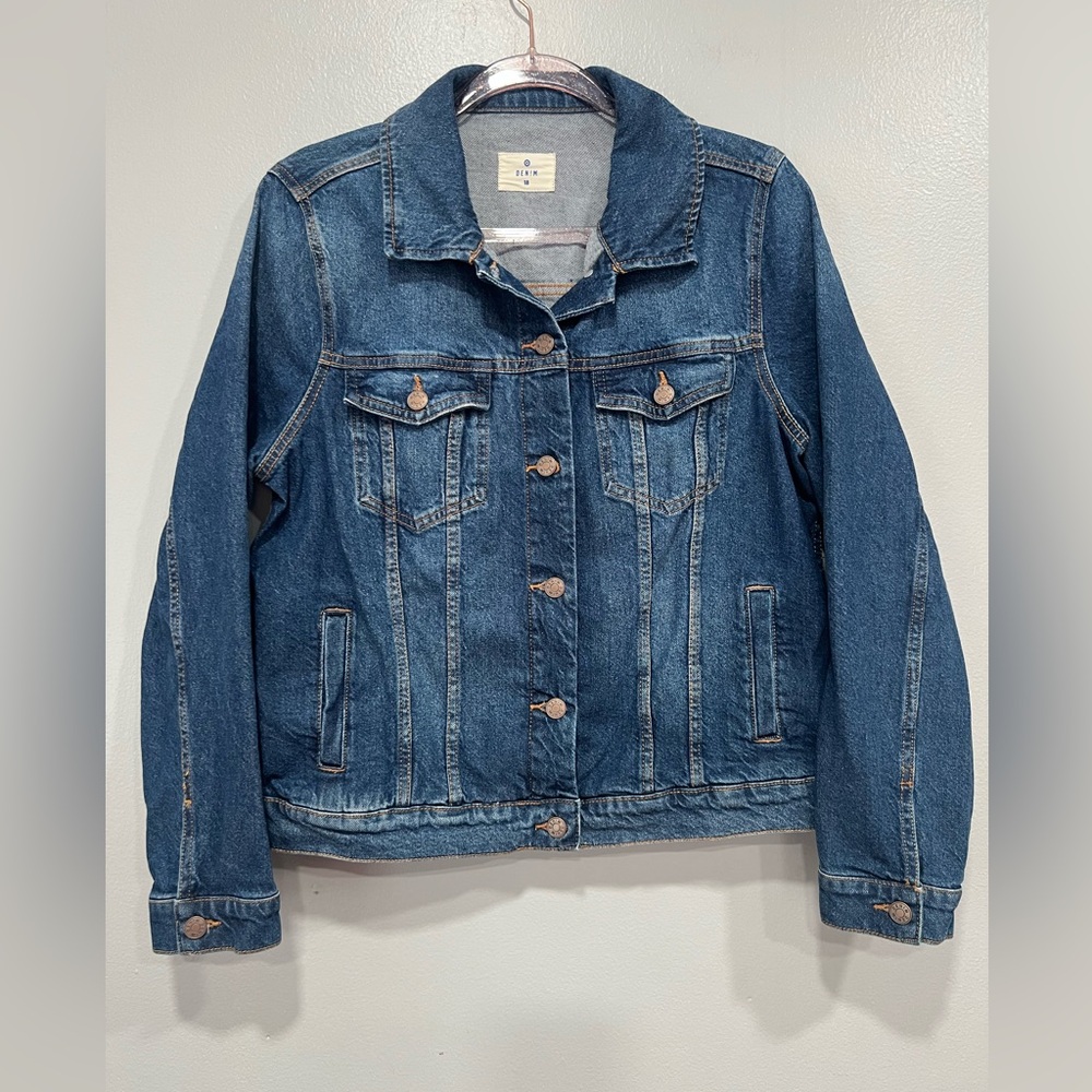 Target Denim  Jacket Size 18